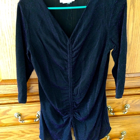 Dressy sparkling top that is a size 12. Brand Tradition - Picture 1 of 3